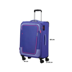 AMERICAN TOURISTER TROLLEY MEDIO MD6-002-61 PULSONIC SOFT LILAC