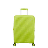 Valigia Diablast da stiva con superficie in polipropilene resistente.