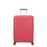 Valigia Diablast da stiva con superficie in polipropilene resistente.