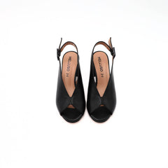 MELLUSO SANDALO N622 NAPPA NERO