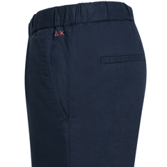 SUN68 PANTALONE P35110 07 LINO BLU