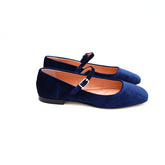 ORONERO BALLERINA PR2305 VELLUTO BLU