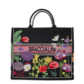 BRACCIALINI TOTE BAG QUEEN B18591 MULTICOLOR