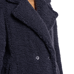 RINO&PELLE CAPPOTTO ELICIA TEDDY BLU