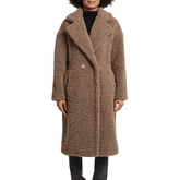 RINO&PELLE CAPPOTTO ELICIA TEDDY MARRONE