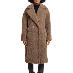 RINO&PELLE CAPPOTTO ELICIA TEDDY MARRONE