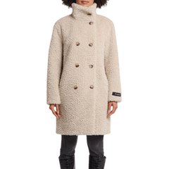 RINO&PELLE CAPPOTTO ENA TEDDY PANNA