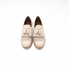 F.LLI TOMASI SLIP-ON ROSA FORATO POLVERE