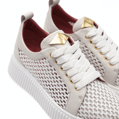 LORENZO MARI SNEAKERS SALLY 22 BIANCO