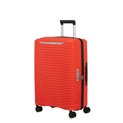 Valigia Samsonite Upscape lava con finitura rigida e ruote.