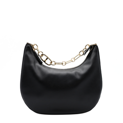 TWINSET BORSA TB7342 CROISSANT NERO