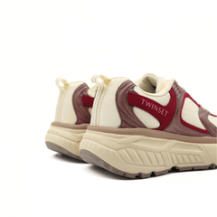 TWINSET FESSURA SNEAKER TCP01C 00020 BORDEAUX