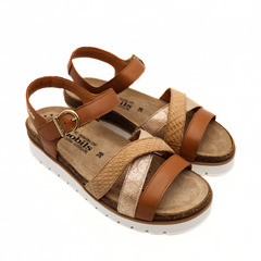 MEPHISTO SANDALO THINA 7811 MARRONE