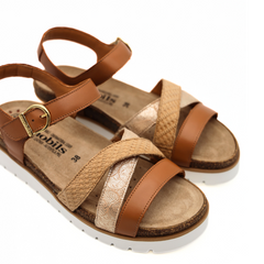 MEPHISTO SANDALO THINA 7811 MARRONE