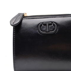 TWINSET PORTAFOGLIO GLOSSY TB7084 NERO