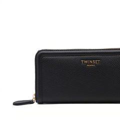 TWINSET PORTAFOGLIO SOFT BRERA TB7064 0006 NERO