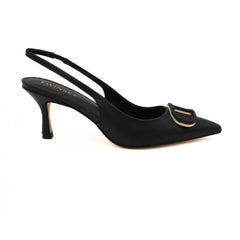 TWINSET SLINGBACK TCP132 0006 PELLE NERO