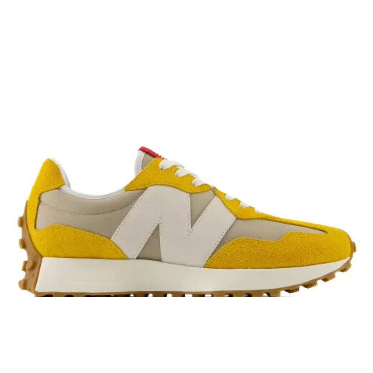 NEW BALANCE SNEAKERS U 327 SB GIALLO OCRA UOMO Shoe center