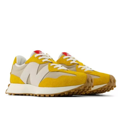 NEW BALANCE SNEAKERS U 327 SB GIALLO OCRA