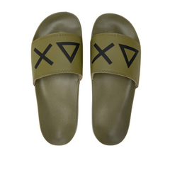 SUN68 CIABATTA X35102 19 VERDE MILITARE