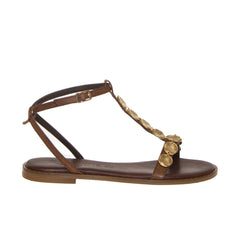caryatis-621707-sandalo-marrone-medaglie-oro
