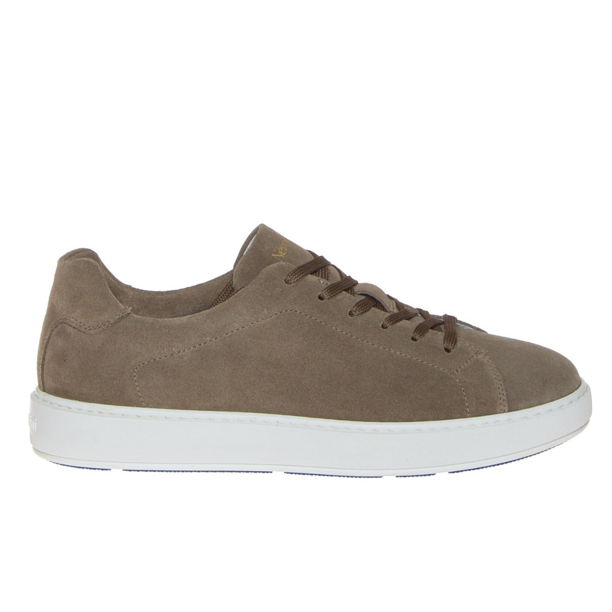 NERO GIARDINI E302891U-437, SNEAKER UOMO, CAMOSCIO TAUPE, shop online