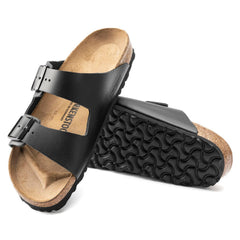 BIRKENSTOCK CIABATTA ARIZONA 051193 PELLE NERA NARROW FIT