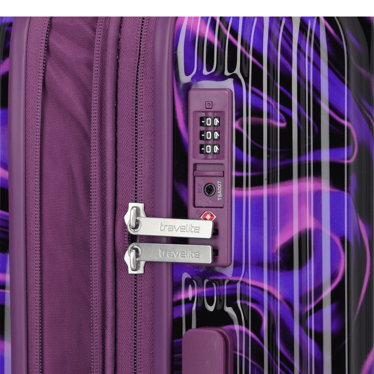 TRAVELITE TROLLEY MEDIO 077448 19 LASCANA PURPLE SWIRL