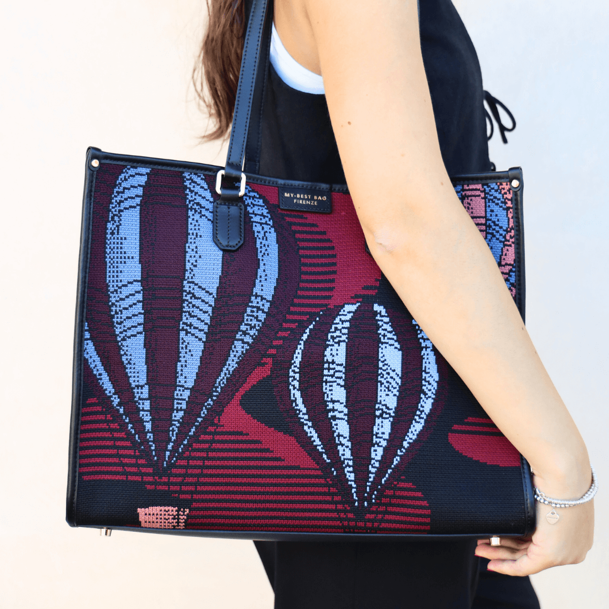 MY-BEST BAG BORSA 1009 ATENA MILLENIUM ROSSO