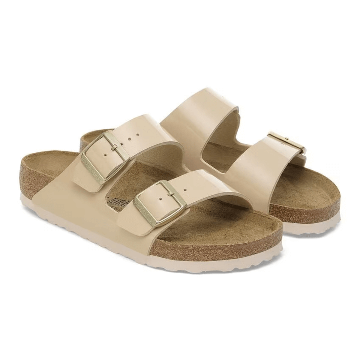 BIRKENSTOCK CIABATTA ARIZONA 1013070 PATENT SAND NARROW FIT