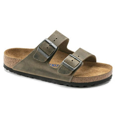 BIRKENSTOCK CIABATTA ARIZONA SOFT 1019377 FADED KHAKI NARROW FIT