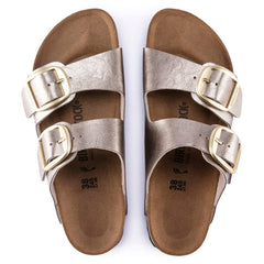 BIRKENSTOCK CIABATTA ARIZONA BIG BUCKLE 1020882 GRACEFUL TAUPE NARROW FIT