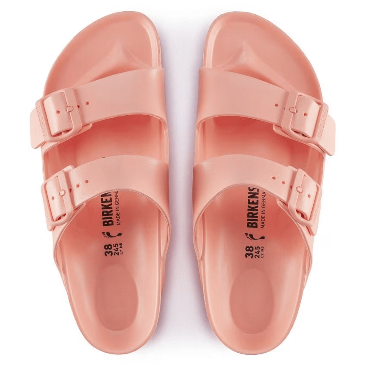BIRKENSTOCK CIABATTA ARIZONA EVA 1022511 CORAL PEACH NARROW FIT