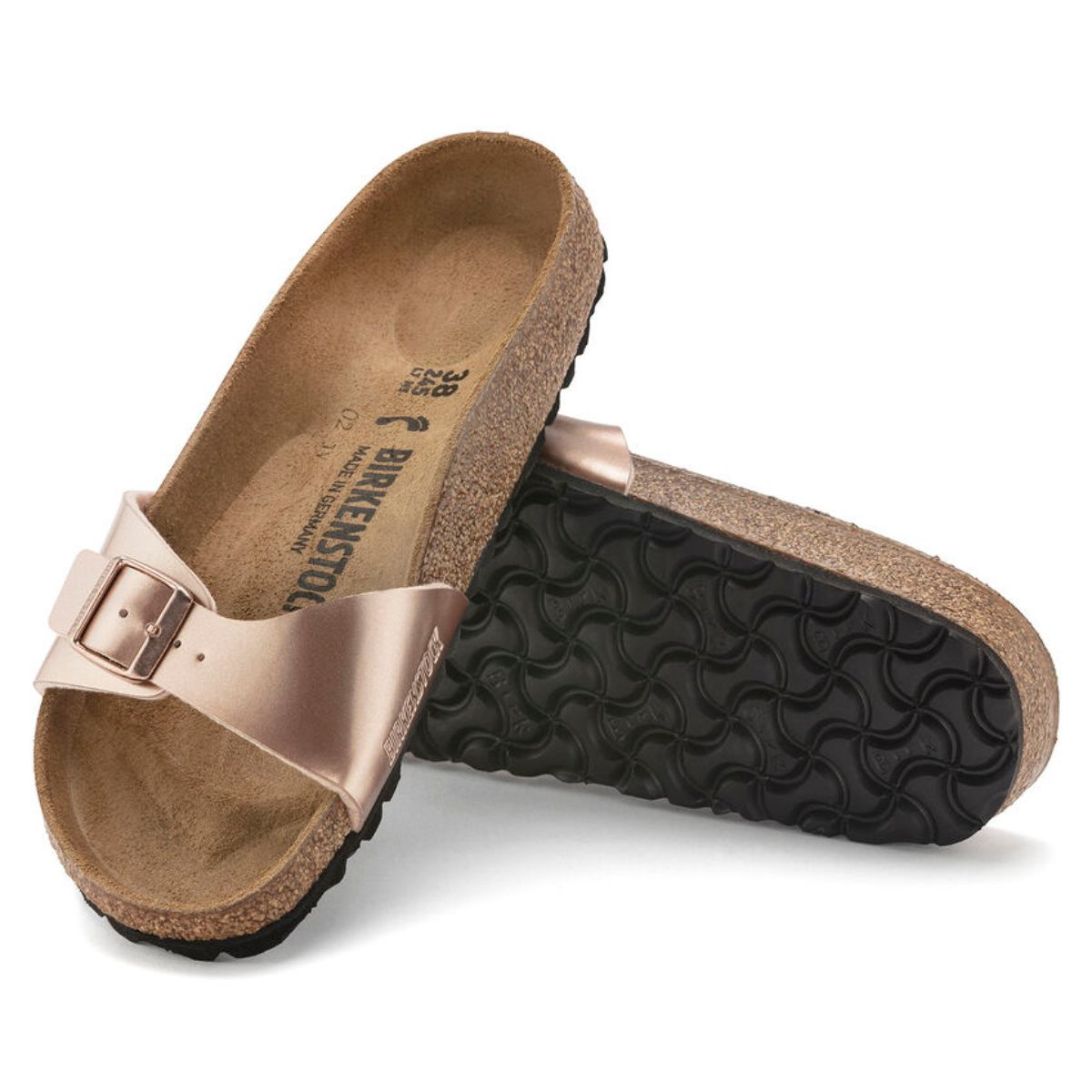 BIRKENSTOCK CIABATTA MADRID 1023927 COPPER NARROW FIT