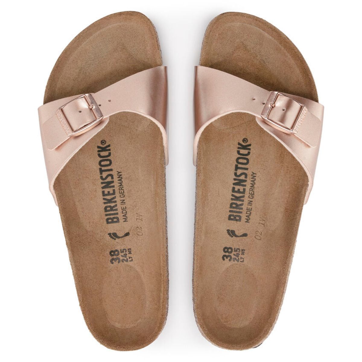 BIRKENSTOCK CIABATTA MADRID 1023927 COPPER NARROW FIT