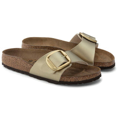 BIRKENSTOCK CIABATTA MADRID BIG BUCKLE 1025799 GOLD NARROW FIT