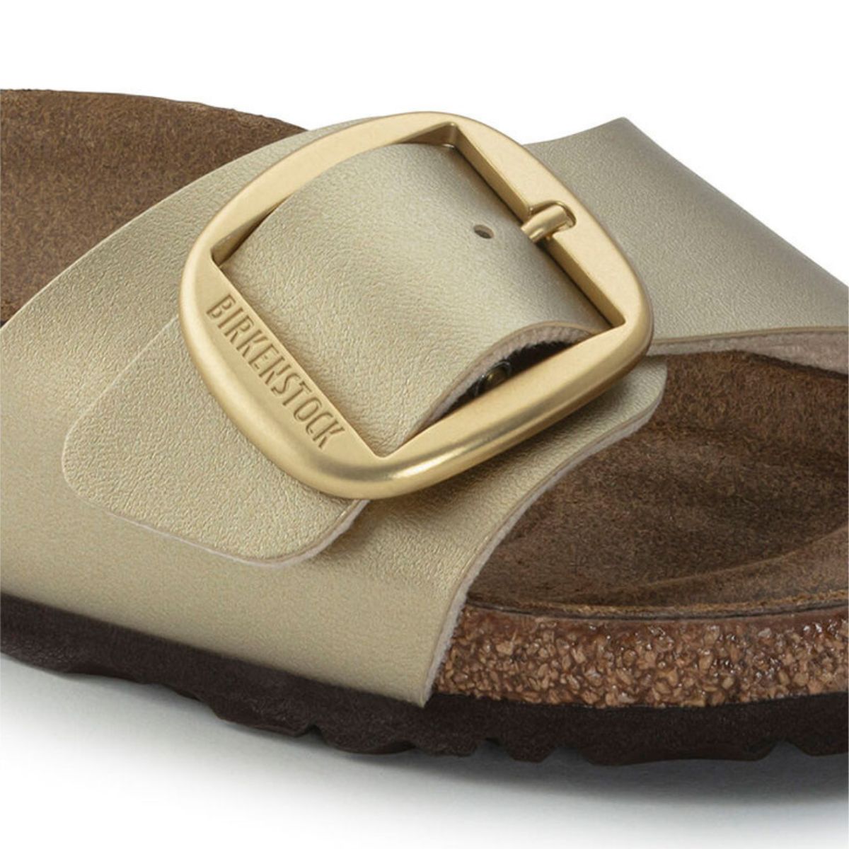 BIRKENSTOCK CIABATTA MADRID BIG BUCKLE 1025799 GOLD NARROW FIT
