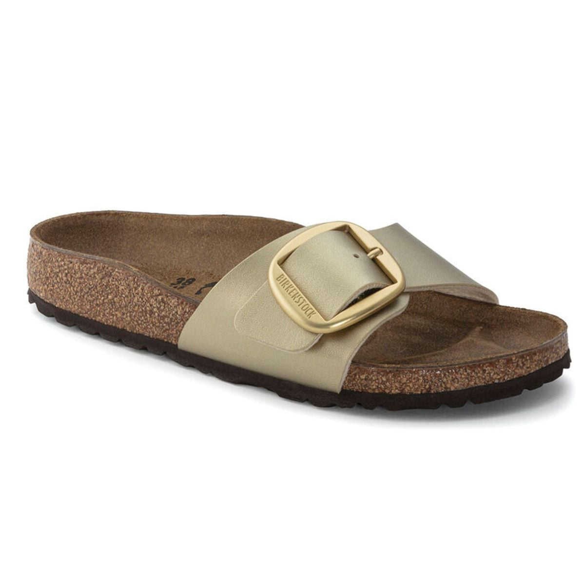 BIRKENSTOCK CIABATTA MADRID BIG BUCKLE 1025799 GOLD NARROW FIT