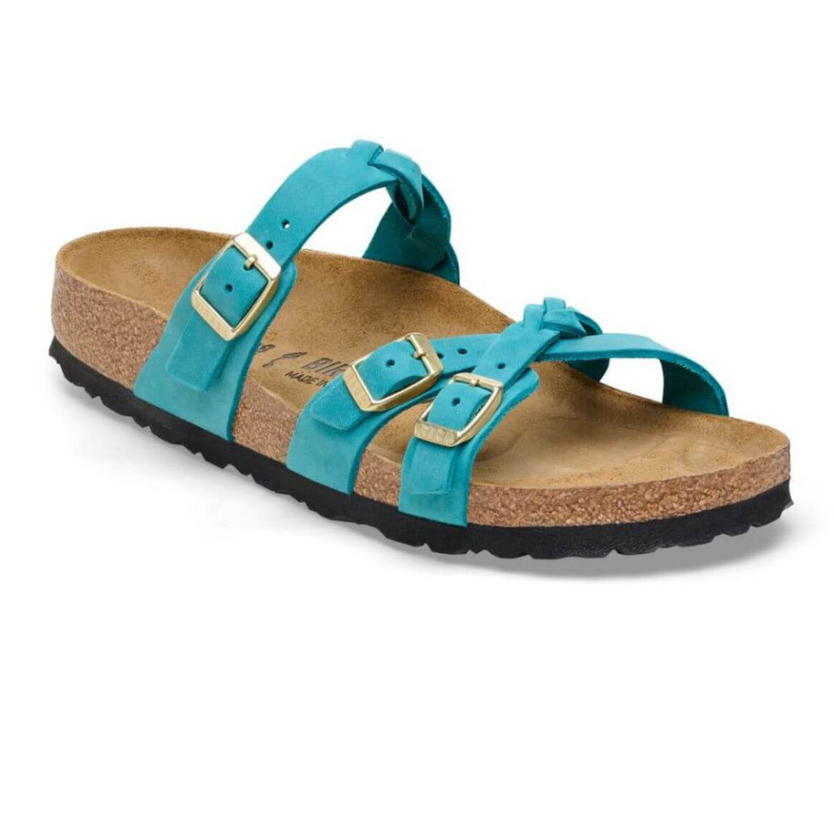 BIRKENSTOCK CIABATTA FRANCA BRAIDED 1026305 BISCAY BAY NARROW FIT