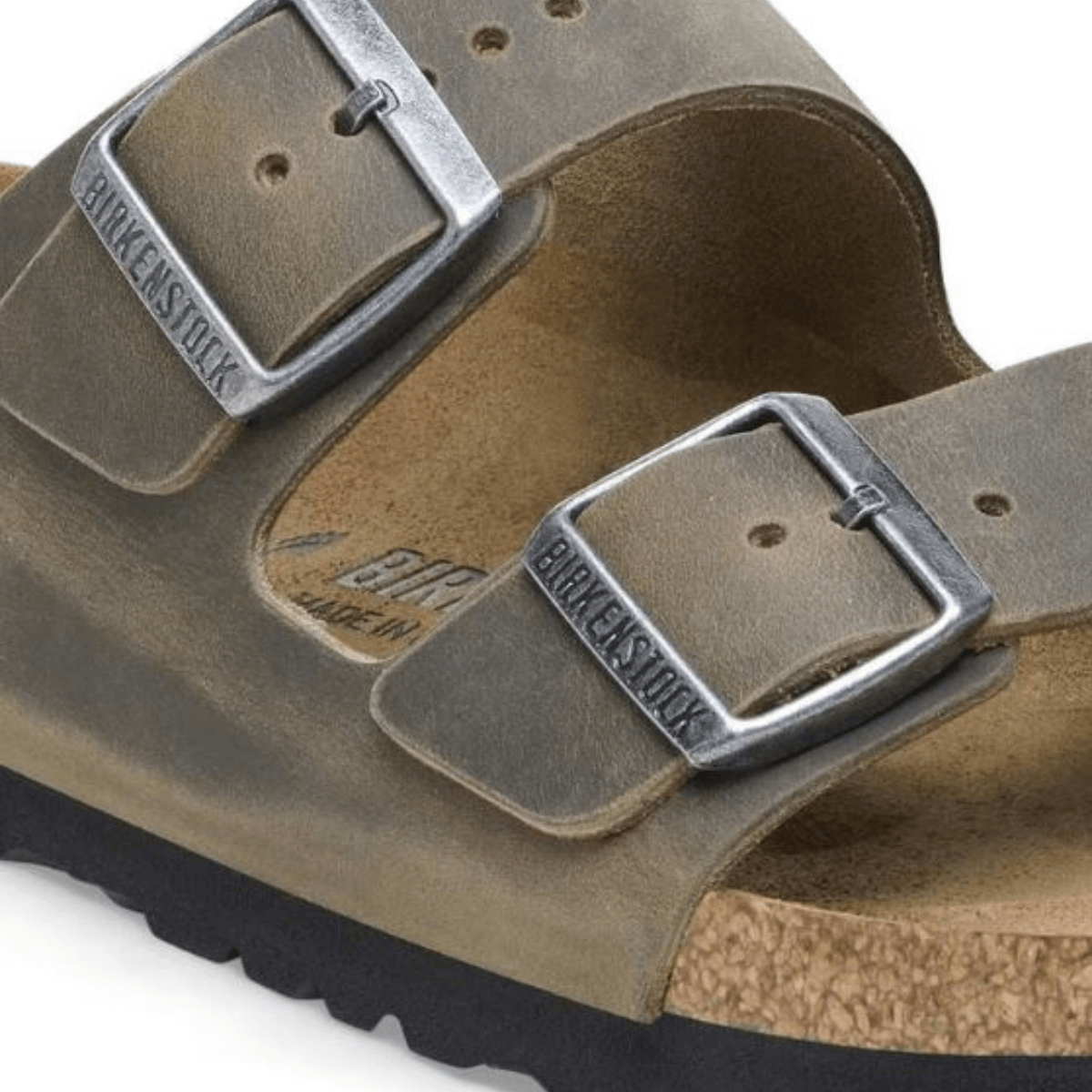 BIRKENSTOCK CIABATTA ARIZONA 1027039 FADED KHAKI NARROW FIT