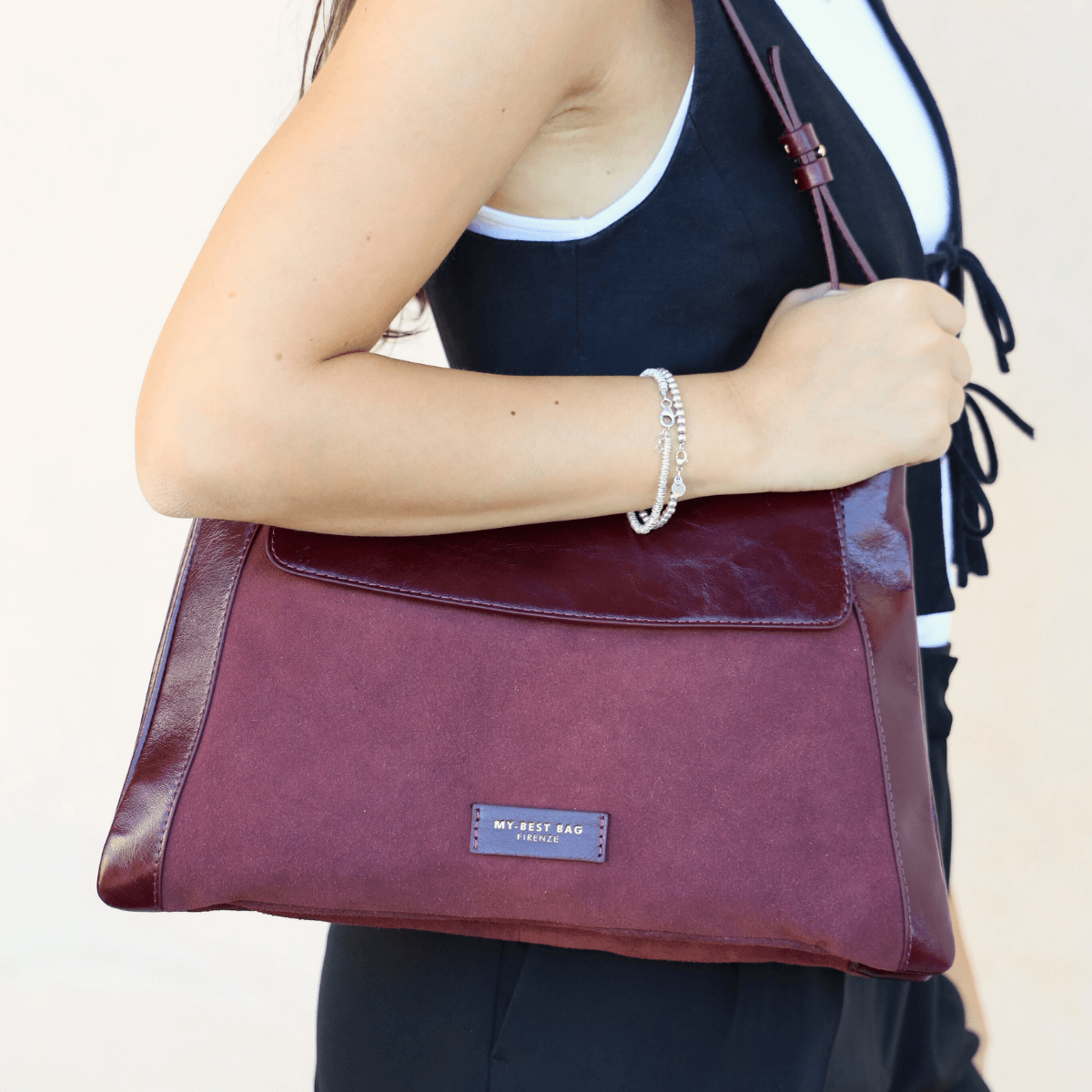 MY-BEST BAG BORSA 1053 BIBAS BORDEAUX
