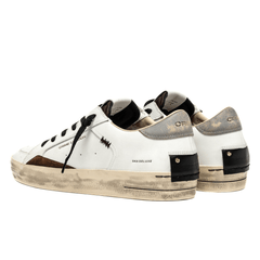 CRIME LONDON SNEAKERS SK8 11104 10 BIANCO