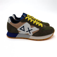 SUN68 SNEAKERS Z34112-1916 VERDE MILITARE