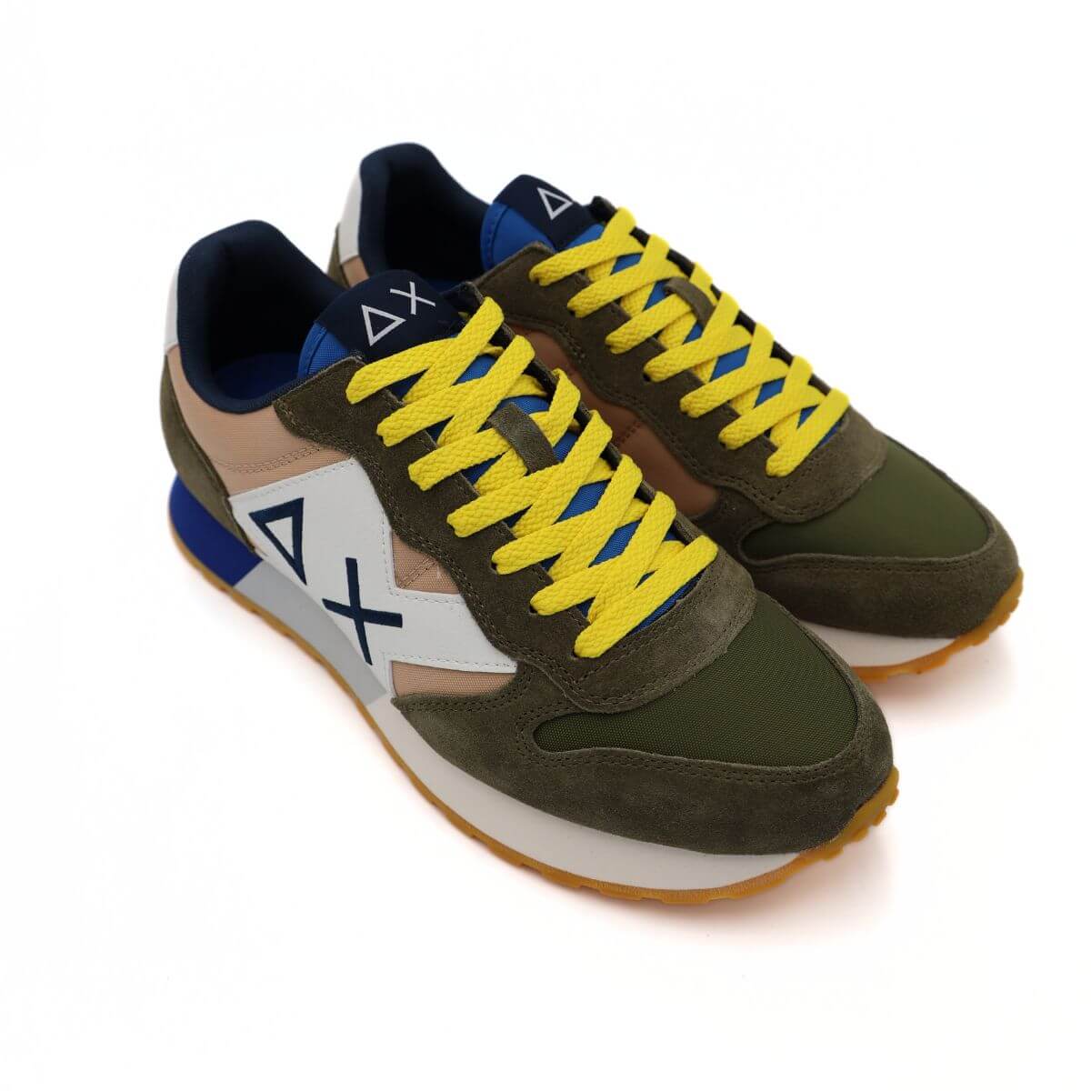 SUN68 SNEAKERS Z34112-1916 VERDE MILITARE