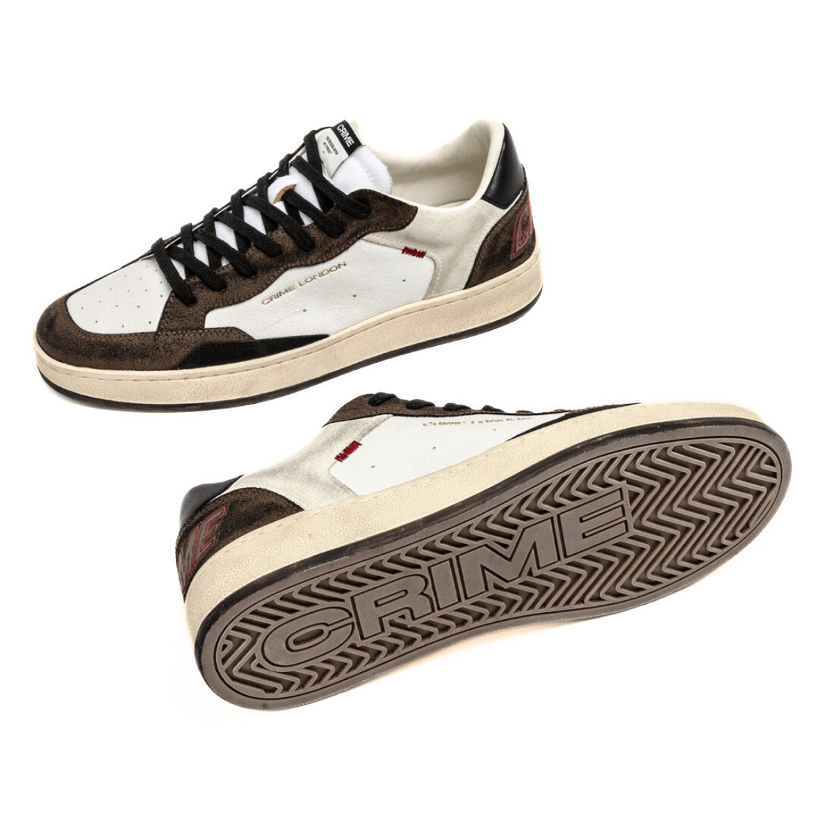 CRIME LONDON SNEAKERS CHELSEA 11200 10 BIANCO