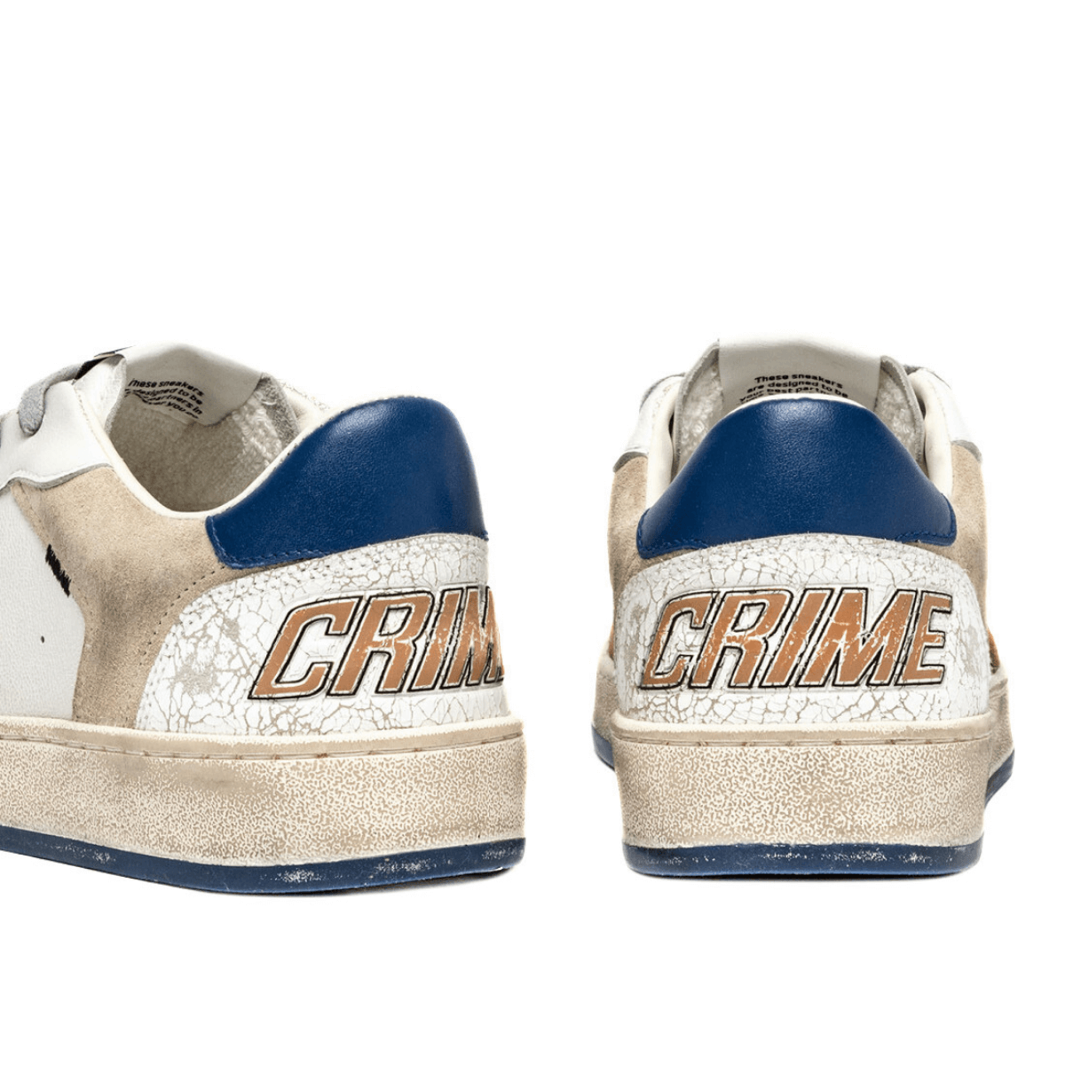 CRIME LONDON SNEAKERS CHELSEA 11201 10 BIANCO