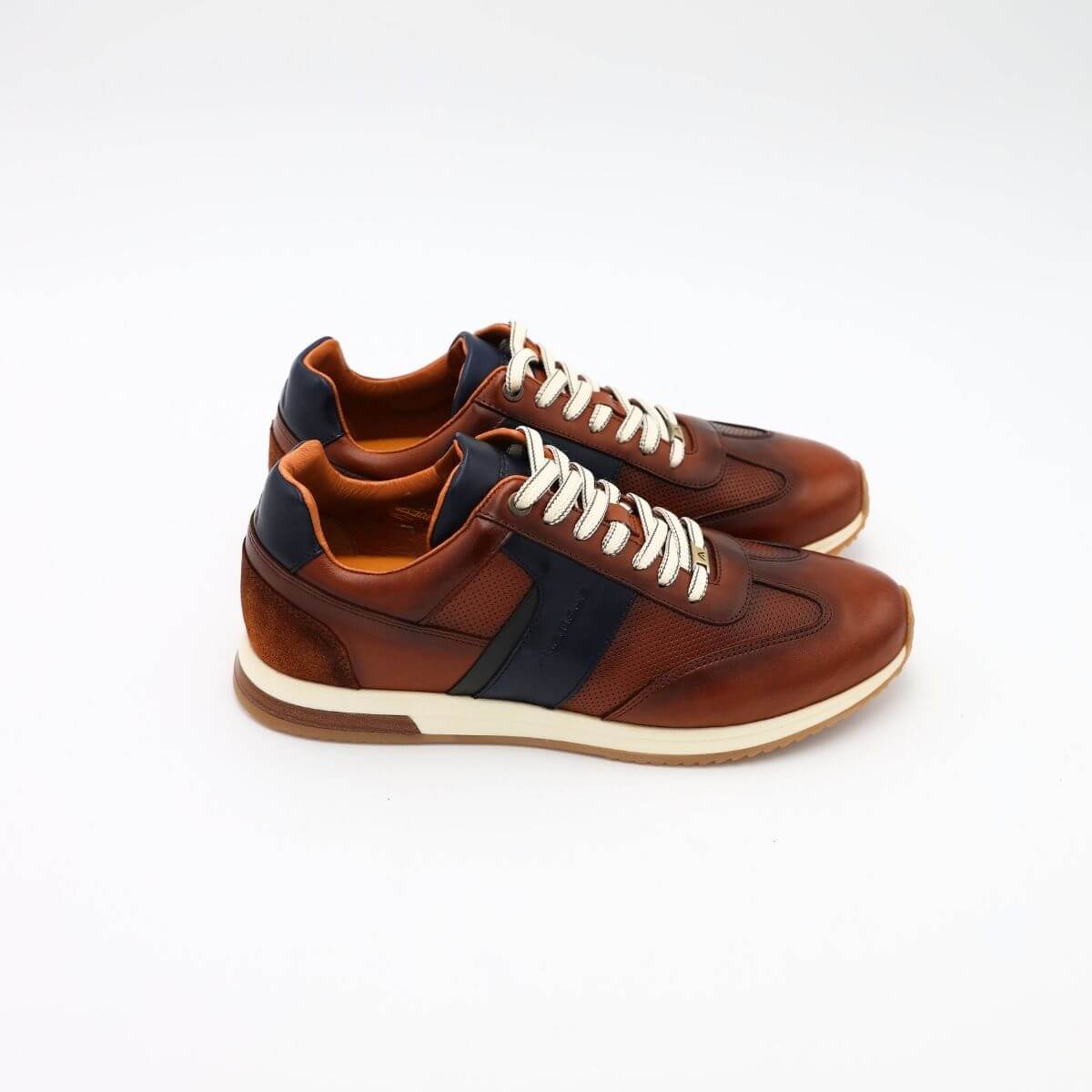 AMBITIOUS SNEAKERS 11319-6810 PELLE COGNAC