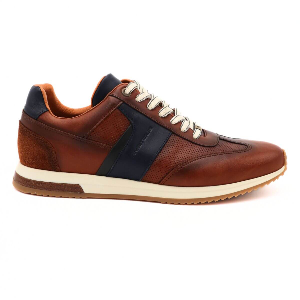 AMBITIOUS SNEAKERS 11319-6810 PELLE COGNAC