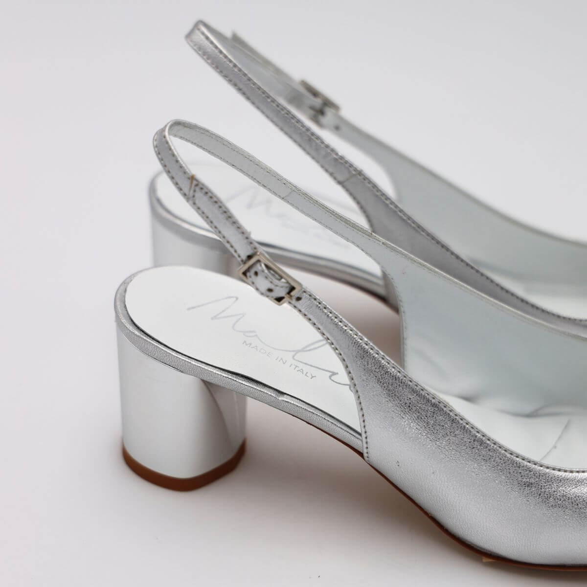 MALÙ SLINGBACK 1156 ARGENTO