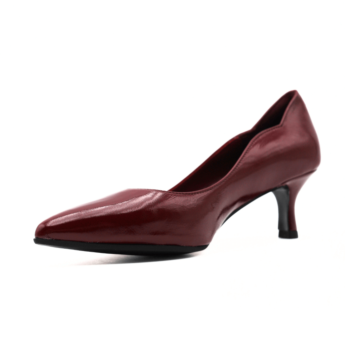 MALÙ DECOLLETE 1172 NAPLACK BORDEAUX